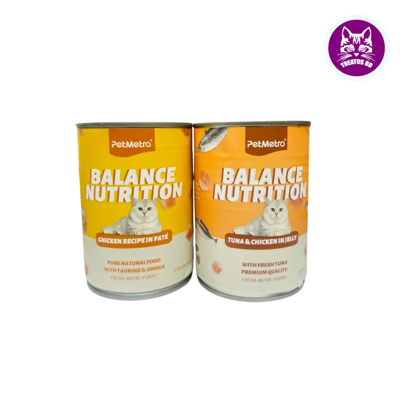 Pet metro canned food 430gm