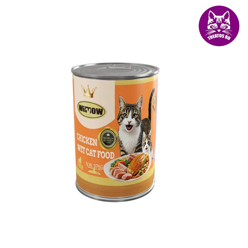 WIMOW GRAIN FREE PATE CANNED FOOD 375GM (CHICKEN FLAVOUR)